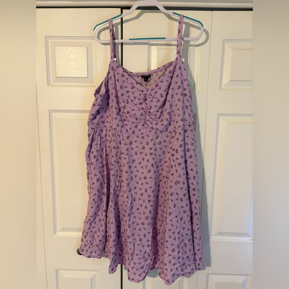 Torrid Lavender Floral Dress